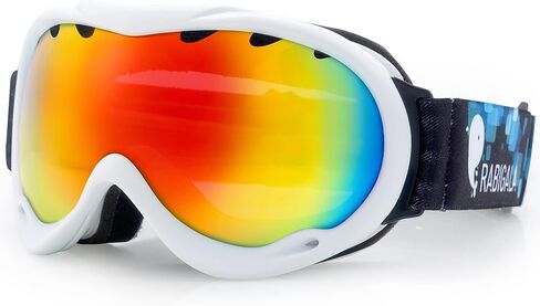 RABIGALA Ski Goggles Snow/Snowboard Goggles for Men Women Adult Youth Snowmobile Skiing Skating - 100% UV Protection Anti-fog in Kuwait