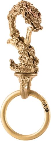 COPPERTIST.WU التنين المفاتيح المفاجئة المفاتيح مفتاح سلسلة الإفراج السريع كليب ث كيرينغ هدايا فريدة للرجال النساء سيارة مفتاح ديكور in Kuwait