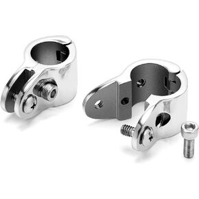 316 Stainless Steel Bimini Top Jaw Slide 7/8 Inch Stainless Bimini Hardware, Heavy Dudy Bimini Top Clamps, Hinged Jaw Slide Marine Bimini Top Hardware Bimini Track Slide Pack of 2