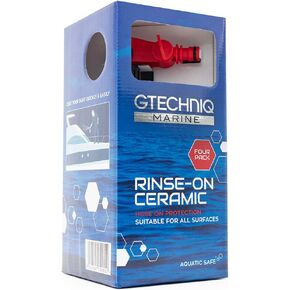 Gtechniq Rinse-on Ceramic - Marine Ceramic Sealant for Boats, Yachts & Jet Skis - Hose-On, Rinse-Off Spray - UV Protection, Repels Water & Dirt