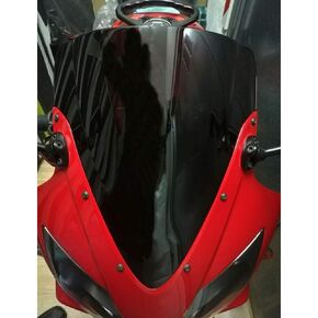 Motorcycle Double Bubble Windshield WindScreen Screen For Honda 2001 2002 2003 2004 2005 2006CBR600F CBR600F4i CBR 600 F4i 600F