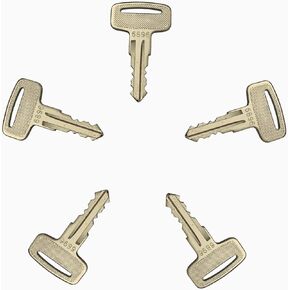 (5) 6896 Ignition Keys For Manitou Clarke Linde Polaris Landpride Wacker Neuson Advance Viper