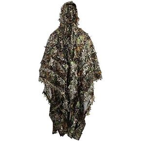 VIGAN 3D Camo Bionic Leaf Camouflage Jungle Hunting Ghillie Suit Set Woodland Sniper Birdwatching Poncho Ghillie Suit