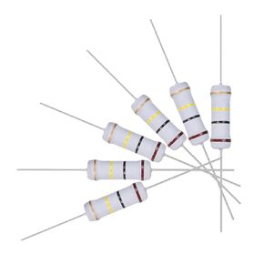 uxcell 30Pcs 100K Ohm Resistor, 2W 5% Tolerance Metal Oxide Film Resistors, Axial Lead, Flame Proof for DIY Electronic Projects and Experiments