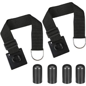 2 Pcs Cello Endpin Anchor Non-slip Stopper Rest Holder Stand Cello Antiskid Device Adjustable Strap with 4 Pcs Cello Rubber End Pin Protector