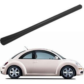 7 Inch Rubber Antenna for Volkswagen Beetle (1999-2010), VW Golf (1985-2006), VW Jetta (1999-2009), Car Wash Proof, Internal Copper Coil Antenna Mast Replacement