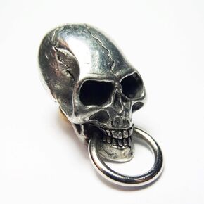 Replacement Stainless Steel Biker Chain Wallet Connector Skull Wallet Chain Connector O-Ring Clasp Leathercraft Screw O-Ring DIY