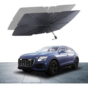 Summer Car Window Shades. Car Visor Extender Sun Block. Car Windshield Sun Shades. Car Sun Visor Anti-Glare Mirror for Parking. New Car Gifts for Friends or Family. (54.3" L x 30.7" W)