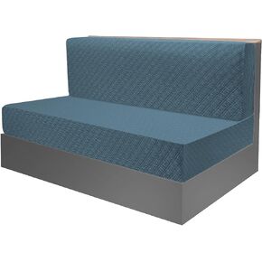 RV Dinette Cushion Covers,RV Stretch Sofa Seat Slipcovers Microfiber Soft Jacquard Fabric Automotive Seat Cover RV Couch Covers Washable ＆ Easy Fitted 1 Backrest Cover & 1 Bench Cover (Grey-1 Set)