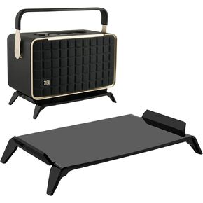 TXEsign Desktop Speaker Stand for JBL Authentics 300 Wireless Home Speaker, Acrylic Speaker Base Mount Desktop Stand Holder Anti-Slip Table Stand