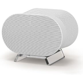 Acrylic Table Stand for Sonos ERA 300 Wireless Speaker - Desktop Decorative Bracket Mounting Accessories for Sonos ERA 300 (Black, 2-Pack)