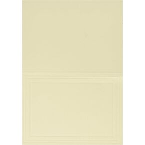 Great Papers! Triple Embossed Ivory Note Card and Envelope - 4.875" x 3.375" (folded) - 161642