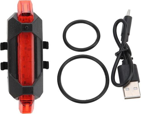 Bicycle Rear Tail, High Energy Saving LED Lamp 918 Bicycle Tail for Strollers for Students for Jogging(red, Pisa Leaning Tower Type) in Saudi Arabia