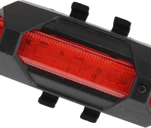 Bicycle Rear Tail, High Energy Saving LED Lamp 918 Bicycle Tail for Strollers for Students for Jogging(red, Pisa Leaning Tower Type) in Saudi Arabia