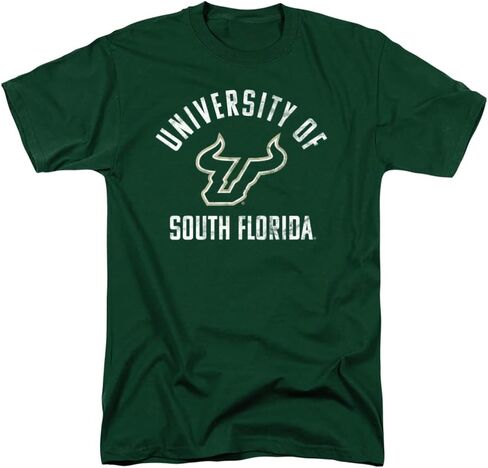 LOGOVISION Official Collegiate Large Distressed Logo Short Sleeve Unisex for Men & Women T Shirt Collection in Kuwait
