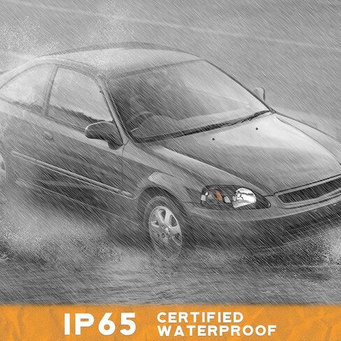 for 1999-2000 Honda Civic 2/3/4 Door Headlights Models Headlight Pair Headlamp Black Housing Amber Reflector Left+Right Side in Saudi Arabia