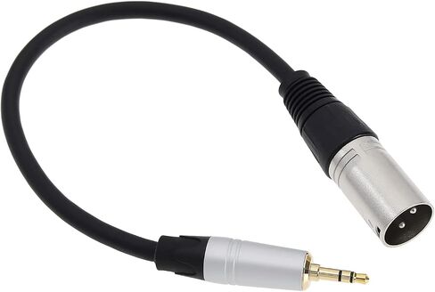 The Lord of the Tools 3.5mm Male to XLR Male Audio Adapter Cable 3.5mm to XLR Balanced Cable Adapter Electrical Accessories for Phone MP3 Player Laptop in Saudi Arabia