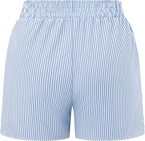 Y2K Boxer Shorts for Womens Low Waist Striped Plaid Print Gingham Loose Fit Lounge Bottoms Pajama Sleep Short Pj Pants in Saudi Arabia