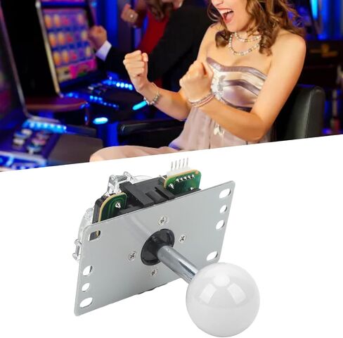 SPYMINNPOO Arcade Joystick Gamepad DIY Joystick Arcade Game Fighting Stick Replacement Parts Pin Circuit Board with Ball Head (Red) Leisure Sports Arcade and Board Games in Saudi Arabia