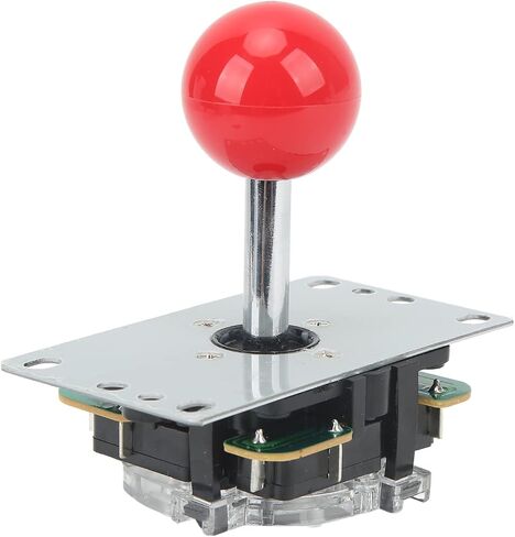 SPYMINNPOO Arcade Joystick Gamepad DIY Joystick Arcade Game Fighting Stick Replacement Parts Pin Circuit Board with Ball Head (Red) Leisure Sports Arcade and Board Games in Saudi Arabia