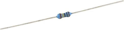 NTE Electronics QW0475BR Metal Film Flameproof Resistor, Axial Lead, 475 Ohm Resistance, 1% Tolerance, 1/4W, 250V (Pack of 25) in Saudi Arabia