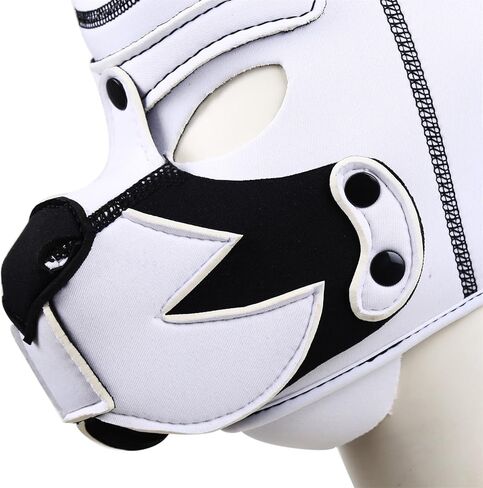 Dog Head Masks Neoprene Puppy Hood, Neoprene Full Face Mask, Halloween Mask, Party Costume in Saudi Arabia