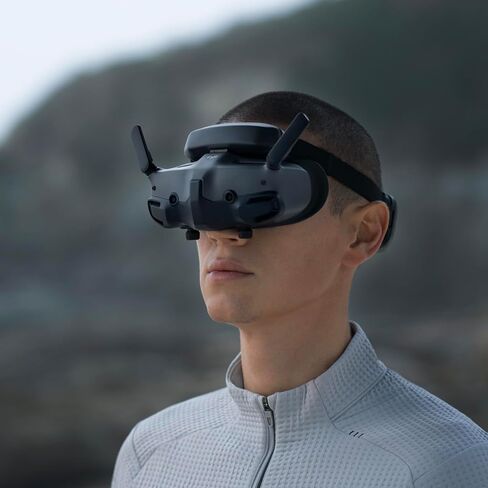 DJI Goggles 3, Compatibility: DJI Avata 2, DJI Mini 4 Pro, DJI Air 3, DJI RC Motion 3, DJI FPV Remote Controller 3, DJI RC-N2, DJI RC 2 in Saudi Arabia