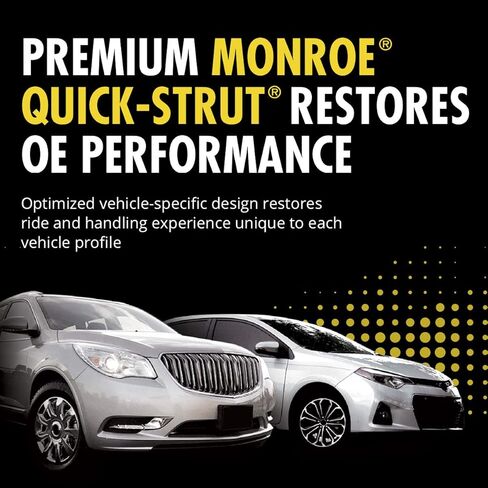Monroe Shocks & Struts Quick-Strut 271662L Strut and Coil Spring Assembly in Saudi Arabia