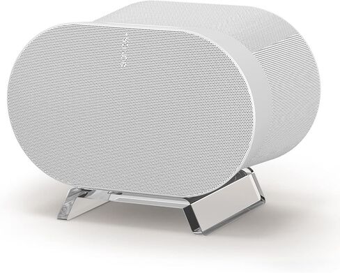 Acrylic Table Stand for Sonos ERA 300 Wireless Speaker - Desktop Decorative Bracket Mounting Accessories for Sonos ERA 300 (Black, 1-Pack) in Kuwait