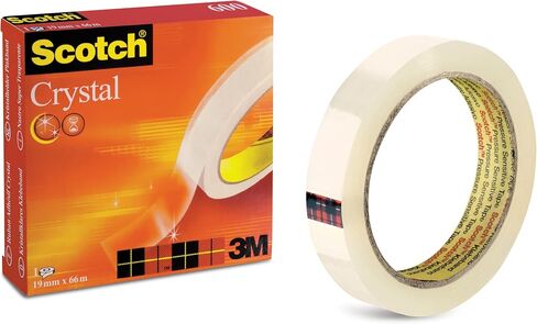Scotch Crystal Strong Tape, 19mm x 33m (6001933) - 1 Roll in Saudi Arabia