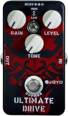 دواسة JOYO JF-02 Ultimate Overdrive، تتميز بأسلاك تجاوز حقيقية ومفتاح نغمة ومكونات عالية الجودة in Saudi Arabia