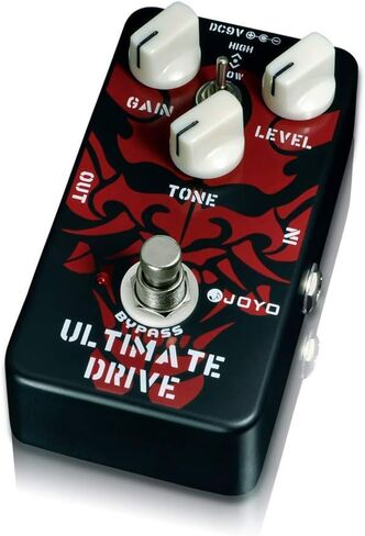 دواسة JOYO JF-02 Ultimate Overdrive، تتميز بأسلاك تجاوز حقيقية ومفتاح نغمة ومكونات عالية الجودة in Saudi Arabia