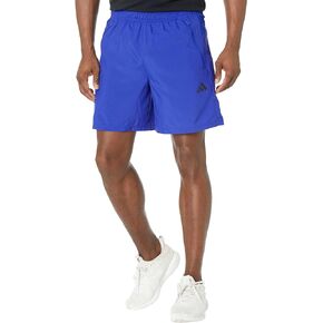 adidas mens Training Essentials Shorts, Lucid Blue/Core Black, X-Small US