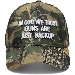 Riselor Camo Baseball Caps for Men and Women Embroidered Camouflage Hats
