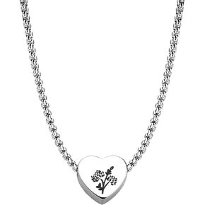 Birth Flower Necklace Mother Gift Birthday Gift Mom Jewelry Mother's Day Gift