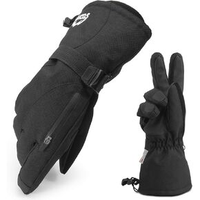 Waterproof Ski/Snow Gloves Winter Warm 3M Thinsulate Snowboard Snowmobile Cold Weather Gloves
