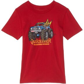 تي شيرت Quiksilver للأولاد بأكمام قصيرة لجميع التضاريس