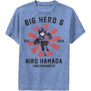 Disney Big Hero 6 Hiro Collegiate Boys Short Sleeve Tee Shirt in Saudi Arabia