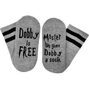 Easter Basket Stuffers for Teens Boys Master Has Given Dobby a Sock Dobby is Free Socks Funny Gifts
