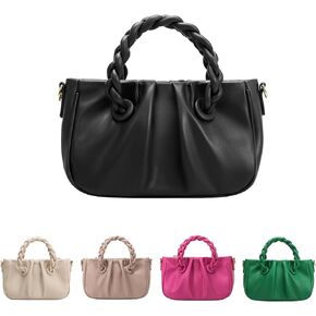 Melie Bianco Handmade Gracelyn Bag - Recycled Vegan Leather Purse - Luxury Small Purse Bag