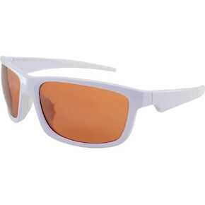 Maxx Retro 2.0 Sport Fashion Sunglasses White Frame with High Definition Amber Lens