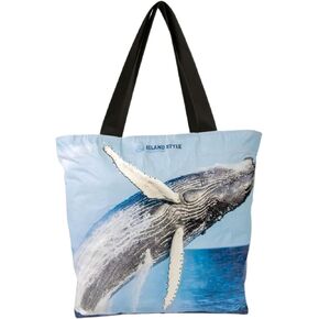 Island Style Beach Bags Waterproof Sandproof Travel Tote, Beach Bag with Zipper, Hawaii Essentials for Vacation, Pool Bag