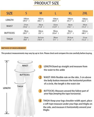 Bulopur Women's Yoga Flared Pants, Soft Lounge Pants for Sports Running, High Waist Tummy Control Workout Pants in Saudi Arabia