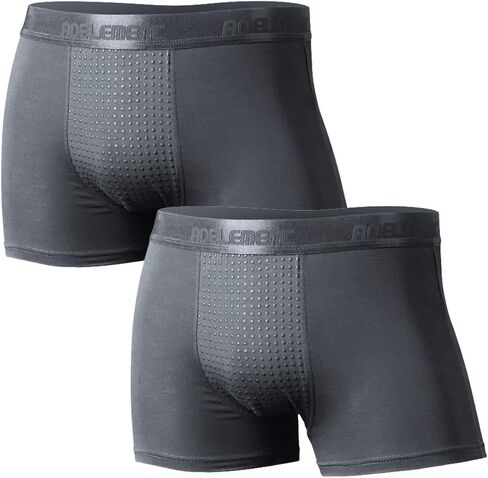 ملابس داخلية للرجال من Ouruikia ملابس داخلية بوكسر مغناطيسية، ملابس داخلية بوكسر وظيفية، ملابس داخلية مشروط قابلة للتنفس in Kuwait