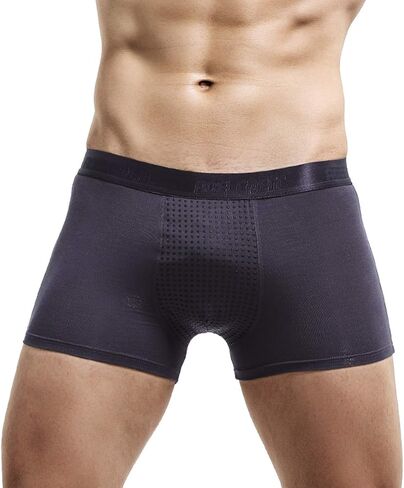 ملابس داخلية للرجال من Ouruikia ملابس داخلية بوكسر مغناطيسية، ملابس داخلية بوكسر وظيفية، ملابس داخلية مشروط قابلة للتنفس in Kuwait