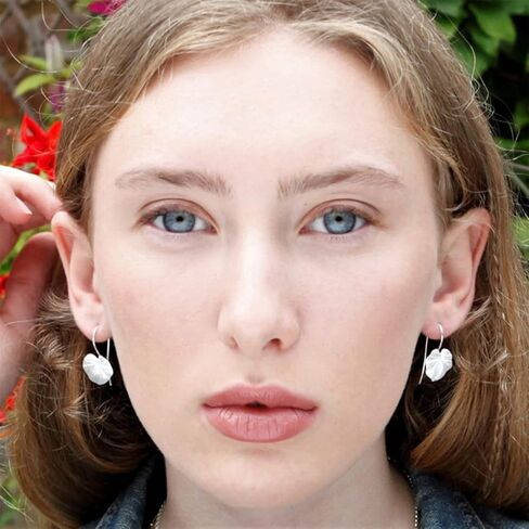 Boho Vintage Leaf Earrings Gold Silver Leaves Plant Dangle Drop Earrings for Women Girls in Saudi Arabia