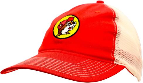 Buc-ee's Adjustable Snapback Trucker Hat The Beaver Logo Embroidered on Front, One Size Fits All in Saudi Arabia