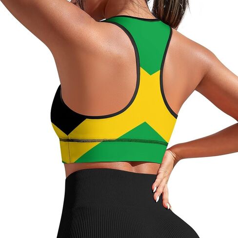 AuHomea Womens Sports Bra Padded Workout Slimming Tank Tops for Women with Built in Bra U Neck Fitness Running Yoga Top in Saudi Arabia
