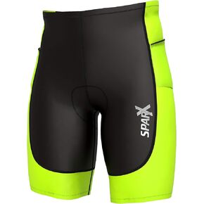 Sparx Men's Activate Tri Shorts Swim Bike Run Cycling Triathlon Shorts