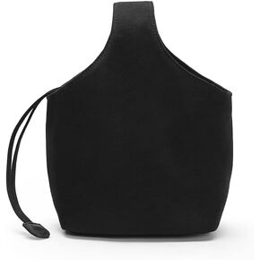 YONBEN Small Retro Flower Basket BagS Handbag Bucket bags Handbags Totes(Beige and Black)